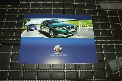 RARE VIP Customers Brochure/brochure BMW Alpina B3S Sedan Touring Coupe 3/2010 • $25.96