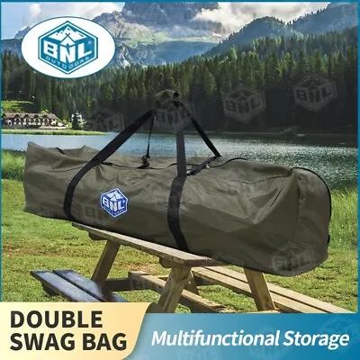 Double Swag Storage Bag Heavy-Duty Polyester Material Water Dust Resistant • $45