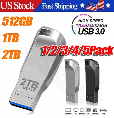 2TB USB 3.0 Flash Drive Thumb U Disk Memory Stick Pen PC Laptop Storage US • $41.69