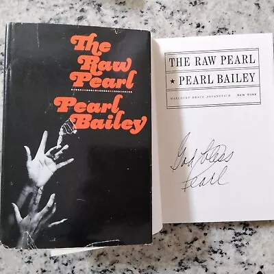 Pearl Bailey SIGNED Autobio Movie Stage Actress Singer Porgy & Bess Photos HC/DJ • $29