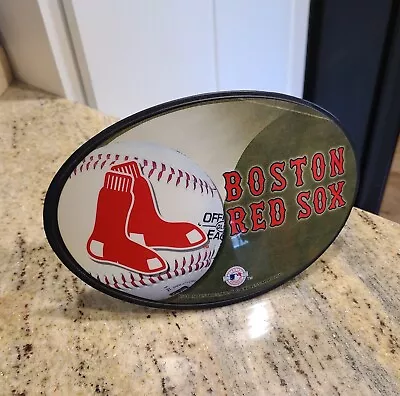 Rico MLB Boston Red Sox 3 In 1 Trailer Car Truck Grille Hitch Cover • $7.99