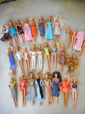 Vintage 70s 80s 90s BARBIE LOT WESTERN HOLLYWOOD WET N WILD MAGIC MOVES TLC - VG • $74.99