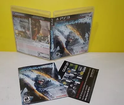 Metal Gear Rising: Revengeance (Sony PlayStation 3 2013) Empty Replacement Box • $8.48