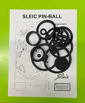 Sleic Pinball Machine Rubber Ring Kit *Choose And Customize Your Kit* • $32.99