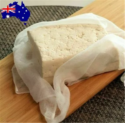 Reusable Gauze Cheese Cloth Butter Muslin Milk Strainer Cloth Fabric  • $8.95