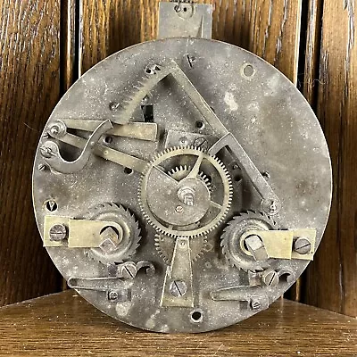 Antique Marti Medaille D'or Paris French Round Clock Movement PARTS REPAIR (BB) • $109.99