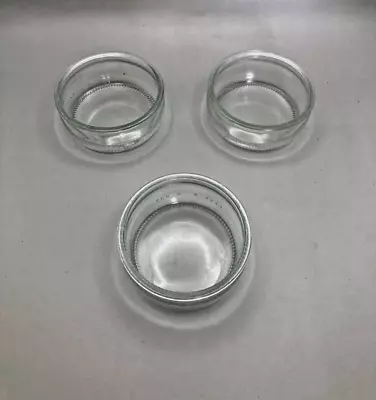 4 Ounce Glass Jars Without Lids Unbranded 3 In Set • $9.95