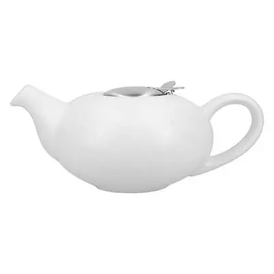 London Pottery Pebble Filter 4 Cup Teapot Matt White • £32.95