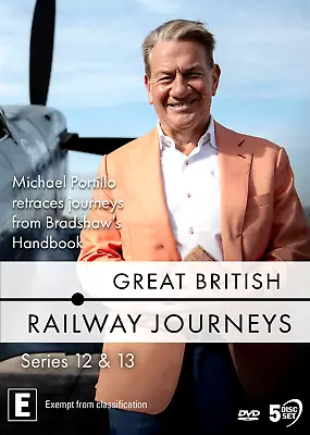 Great British Railway Journeys With Michael Portillo - Series 12 & 13 DVD New R2 • £35.99