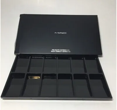 2x MAC Pro Palette Customize X 12 Insert - EMPTY Compact Case New With Box • $19.99