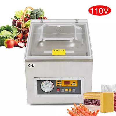 $293.55 • Buy Commercial Table Top Packing Sealing Machine Vacuum Chamber Sealer Food Saver