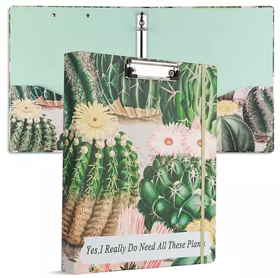 3 Ring Binder 1 Inch Cute Hardcover Binder With 2 Pockets 1  Round Ring Binders • $5