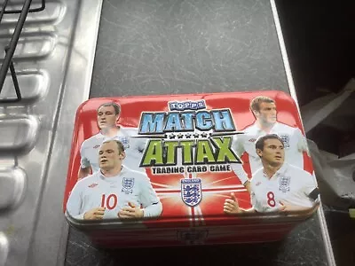 Topps Match Attax Joblot 2010 World Cup Collector Tin Bundle Of Cards Holo Etc • £15