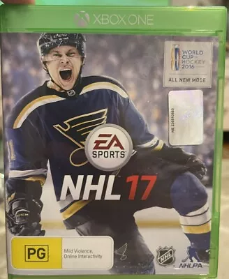 Nhl 17 Xbox One Very Good Condition Free Post Video Game Hockey EA Sports • $13