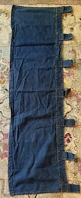 Woolrich Blue Jean Valance Tab Top Vintage Cabin Lodge 52” X 18” • $11.07