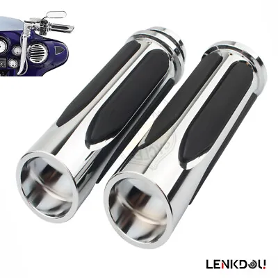 For Harley Chrome 1  Electronic Throttle Hand Grips Tri Electra Glide Road King • $29.44