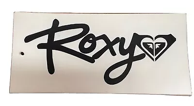 Roxy DECAL Stickers Black Vintage Collectable Very Rare • $5