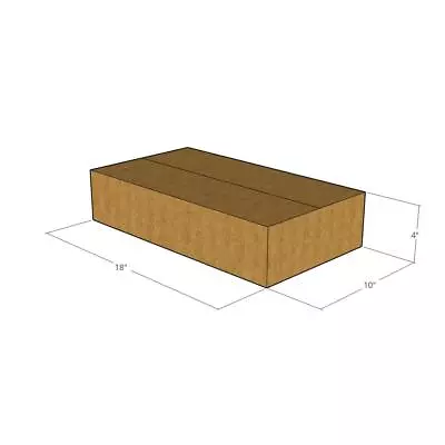 18x10x4 New Corrugated Boxes For Moving Or Shipping Needs 32 ECT • $38.40