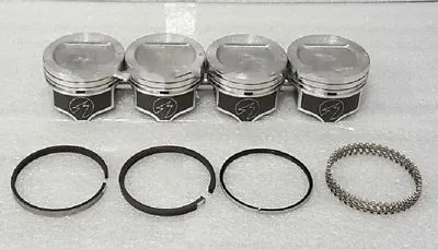 Mercury/Mercruiser 140hp Chevy Marine 3.0 181 Dish Top Pistons+Rings Kit +.020  • $154.24