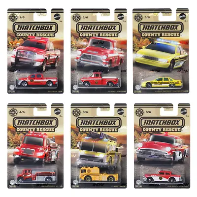Matchbox Themed County Rescue - Mix 1 2024 - A Case • $4.99