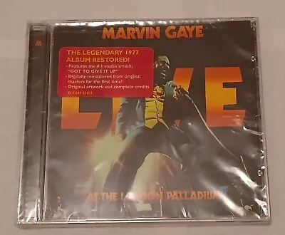 Marvin Gaye - Live At London Palladium  CD  - New Factory Sealed  • $37.99