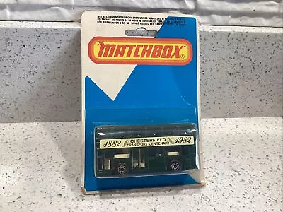£2 • Buy Matchbox Green Bus Chesterfield Transport Centenary 1882