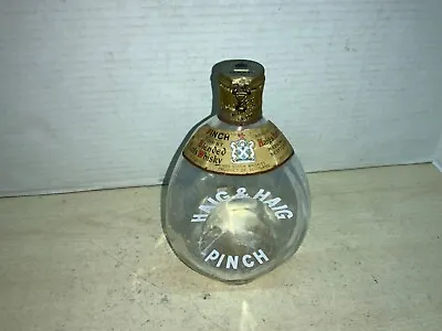 Vintage Haig And Haig Pinch Scots Whisky - 4/5 Quart Empty Bottle  • $25