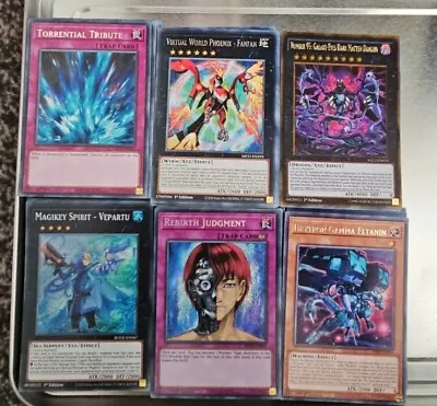 Yugioh Bundle- Commons Rare Super Rare Ultra- Random Lot 50 Cards + • £4