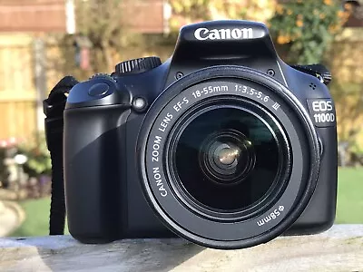 Canon EOS 1100D 12.0MP Digital SLR Camera Kit *315 Shutter Count* • £195