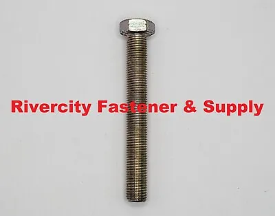 (1) 3/8-24X3 Tap Bolt 3/8 X 3 Grade 8 Hex Head Screw .375 X 3.00 Full Thread • $9.88