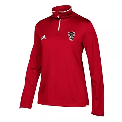 $27.99 • Buy NC State Wolfpack NCAA Adidas Women's 2018 Sideline Red L/S Knit