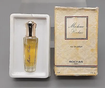 £10.99 • Buy Vintage Rochas Madame Rochas 3ml Miniature Eau De Parfum 