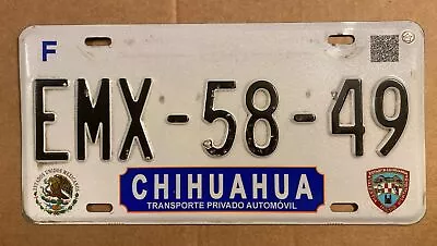 Chihuahua Mexico License Plate Original Used • $24.99