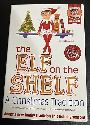 $27.72 • Buy The Elf On The Shelf Blue Eyed GIRL Doll & A Christmas Tradition Story Book NEW