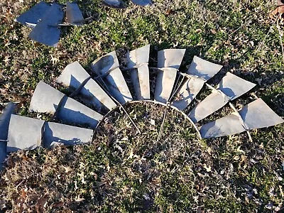 6 Foot  X 702 Aermotor Windmill Sail Fan 3  3 Blade Sections  Vintage  • $545
