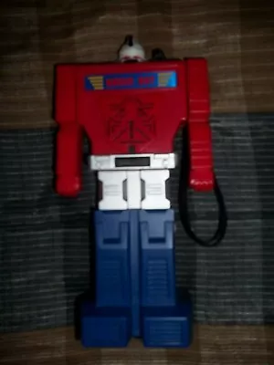 Vintage Transformers 1985 Radio Shack Robot Transistor AM Radio Bot  • $30