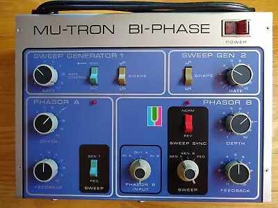 Mu-Tron Bi-Phase With Foot Switch And Pedal � Near Mint Condition • $1