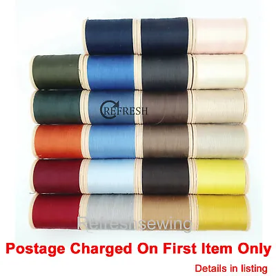 Coats 100% Cotton Sewing Quilting 50 Weight Thread 450m Numbers 1811 To 9341 • £5.49