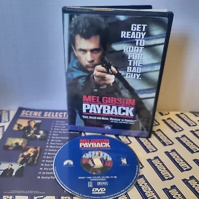 Payback DVD Buy 2 Get 1 Free Widescreen Region 1 Mel Gibson Maria Bello  • $6.99