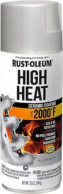 HIGH HEAT Flat Black Automotive Spray Paint Oil Resistant Exhaust Engine Enamel • $18.19