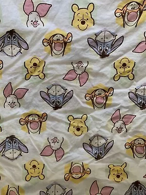 Disney Classic Winnie The Pooh Fitted Crib Sheet (Never Used) • $24.99