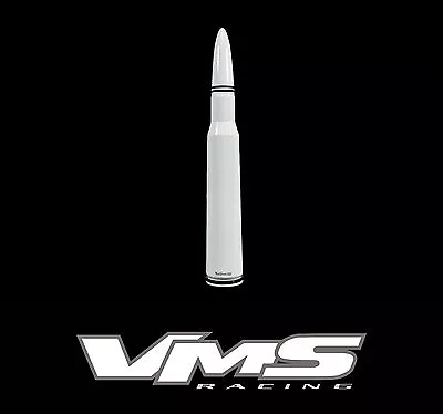 Vms Racing 5.5  Cnc Bullet Antenna White For 00-09 Honda S2000 • $26.99