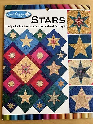 Stars  Accuquilt Embroidery By Sarah Vedeler • $36.90