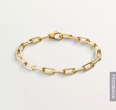 SANTOS DE CARTIER BRACELET 18k Yellow Gold • $3500