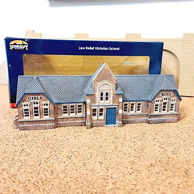 Bachmann Scenecraft 44-257 Low Relief  Victorian School  Super Rare   Free Post • $86.50