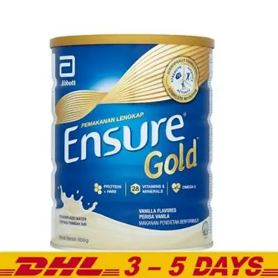  Abbott Ensure Gold Milk Powder Vanilla Complete Nutrition Flavor 850g  • $83.49