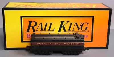 MTH 30-1117 O Gauge Norfolk & Western Non-Powered Auxiliary Tender LN/Box • $154.78