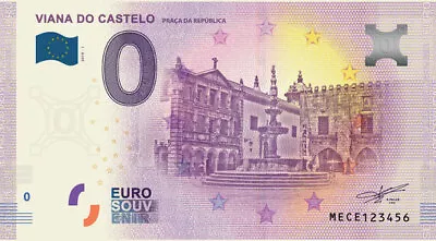 £7.38 • Buy 1 X 0 EURO - Viana De Castelo (Portugal) - EuroSouvenir
