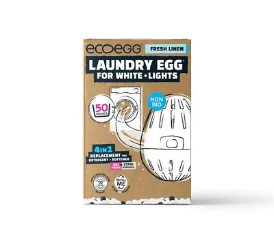 Ecoegg White Egg - 50 Wash- Fresh Linen  • £8