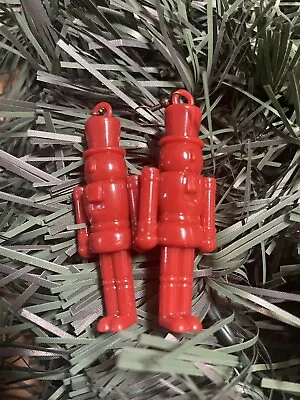 Christmas Nutcracker Earrings Holiday Red OR White Soldier Xmas Statue • $12.99